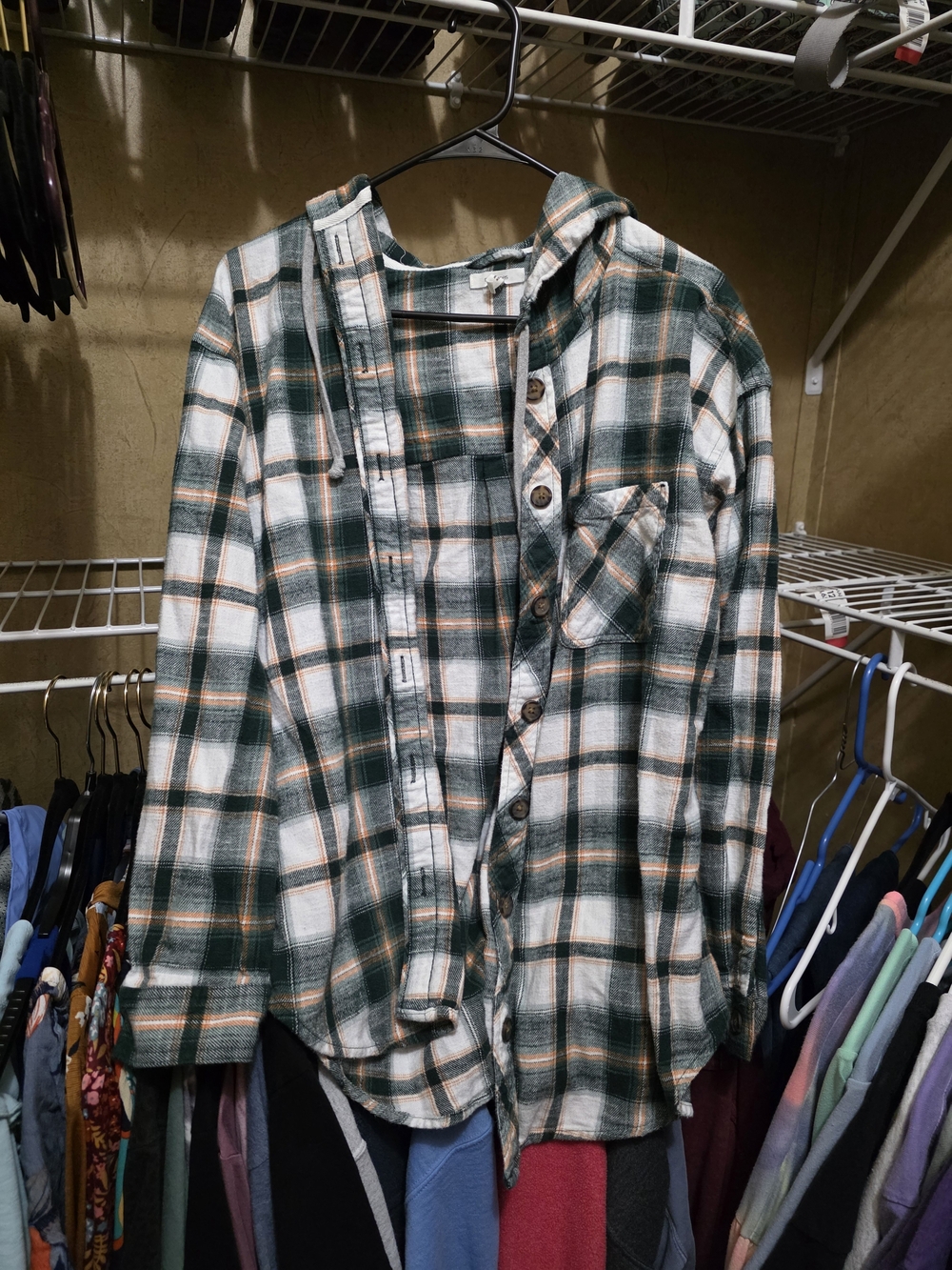 Flannel Hoodie